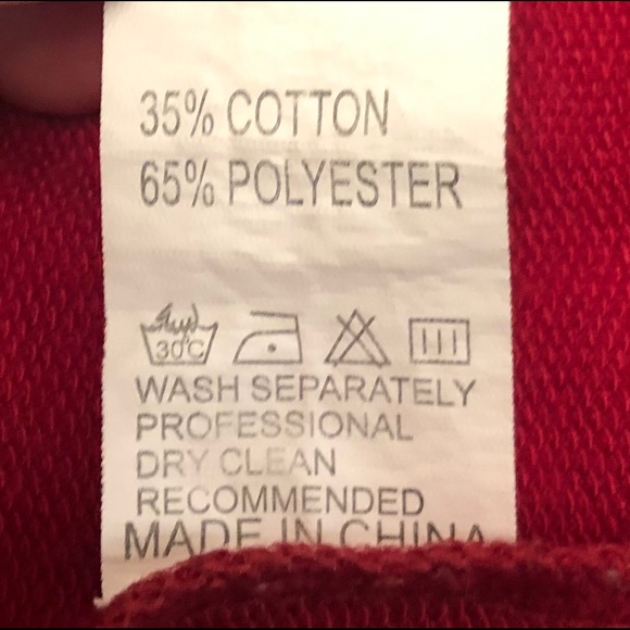 Red and Floral Double-Hooded Hoodie - Picture 6 of 6